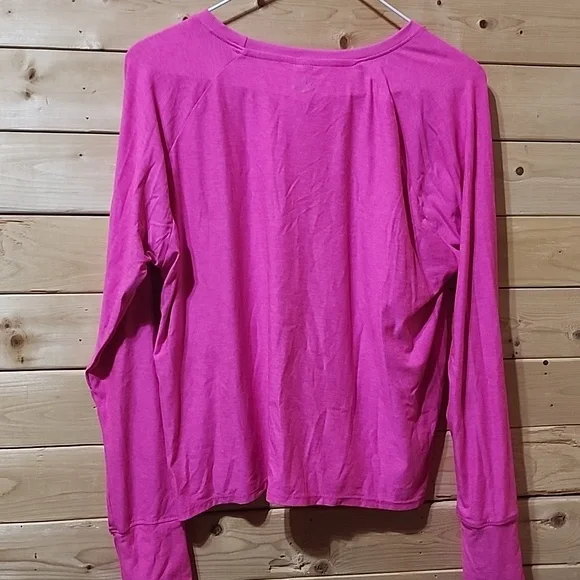 Beyond Yoga Shirt Size Small Hot Pink - Picture 7 of 8